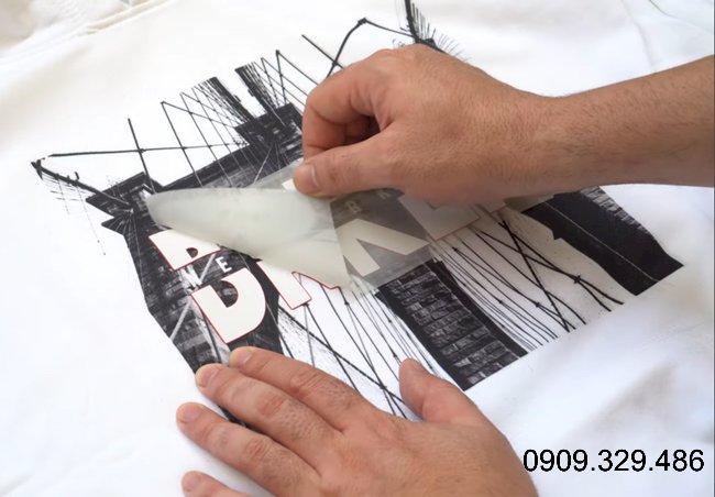 Nhãn ép nhiệt lột nóng